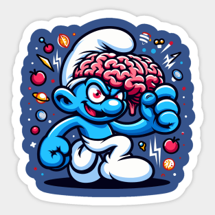 Brainy 2 Sticker